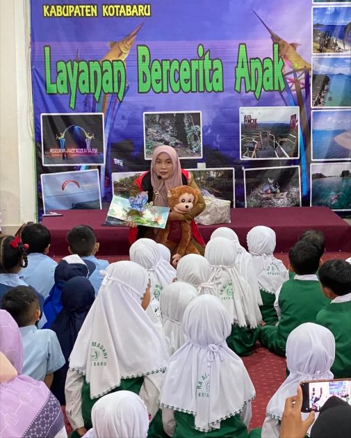 Pada hari ini (04-11-2025), Perpustakaan Kotabaru kedatangan anak-anak dari TK PERTIWI KECAMATAN